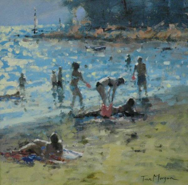 - Oil on Canvas, Painting by Tina Morgan, measuring 29 x 29 cm (H x W) framed at 50 x 50 cm £950